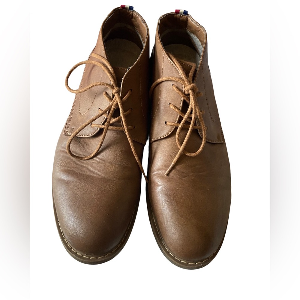 Saddlebred mens leather like loafers dress shoe
